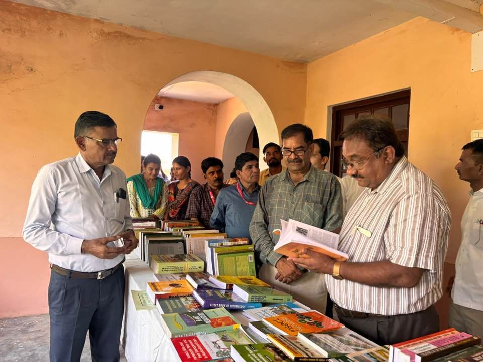 Book fair for the students of B Sc agriculture